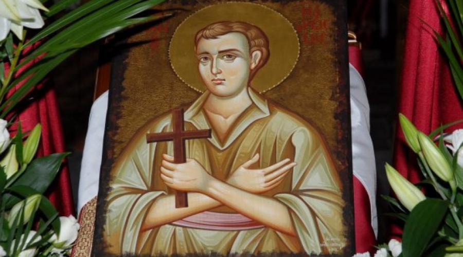Church commemorates memory of St. John the Russian of Evia