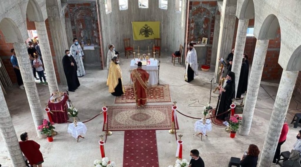 New church in Kalamaria district of eastern Thessaloniki