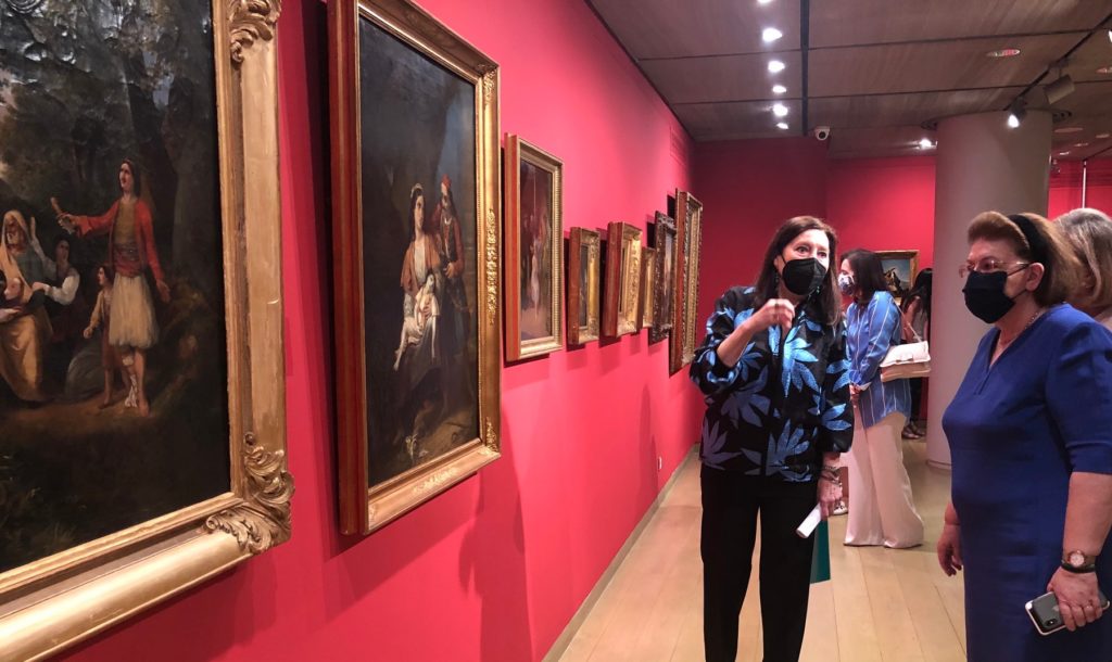 Η Ελληνίδα του 1821 στη φιλελληνική Τέχνη