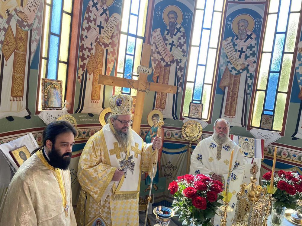 Ο Σεβασμιώτατος στον Άγιο Γεώργιο Νέου Περιβολίου