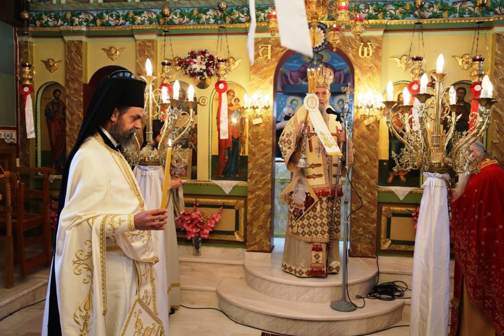 Ο Σεβασμιώτατος Ναυπάκτου στο Ξηροπήγαδο (ΦΩΤΟ)