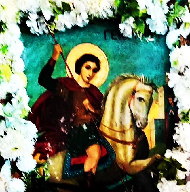 Η εικόνα του Αγίου Γεωργίου που διεσώθη απο τα Κατεχόμενα