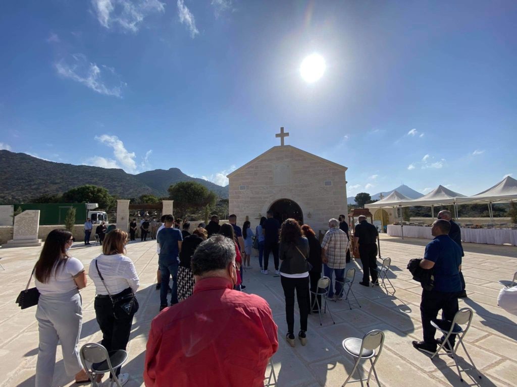 Χτύπησαν για πρώτη φορά οι καμπάνες στον Άγιο Θωμά Κυδωνίας