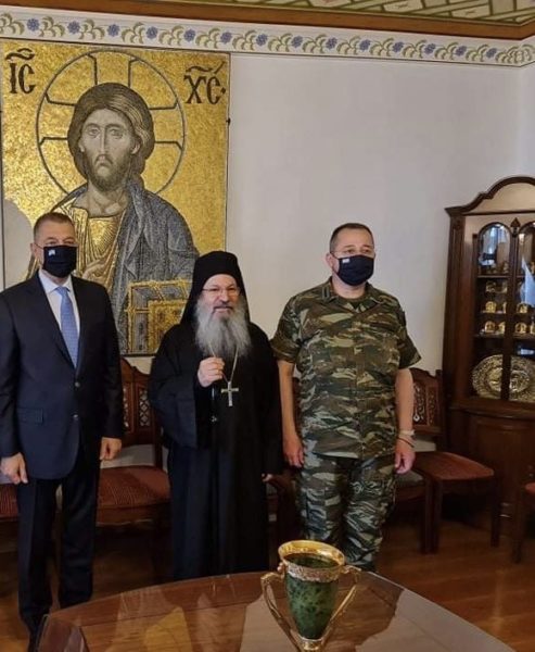 Επίσκεψη Αλκιβιάδη Στεφανή στο Άγιον Όρος