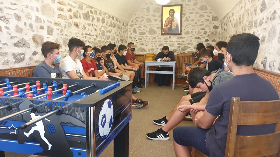 Η τελευταία Σύναξη των αγοριών Γυμνασίου και Λυκείου Ύδρας