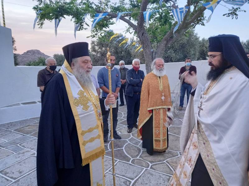 Στον Δαμαλά της Νάξου για την εορτή της Αγίας Ειρήνης