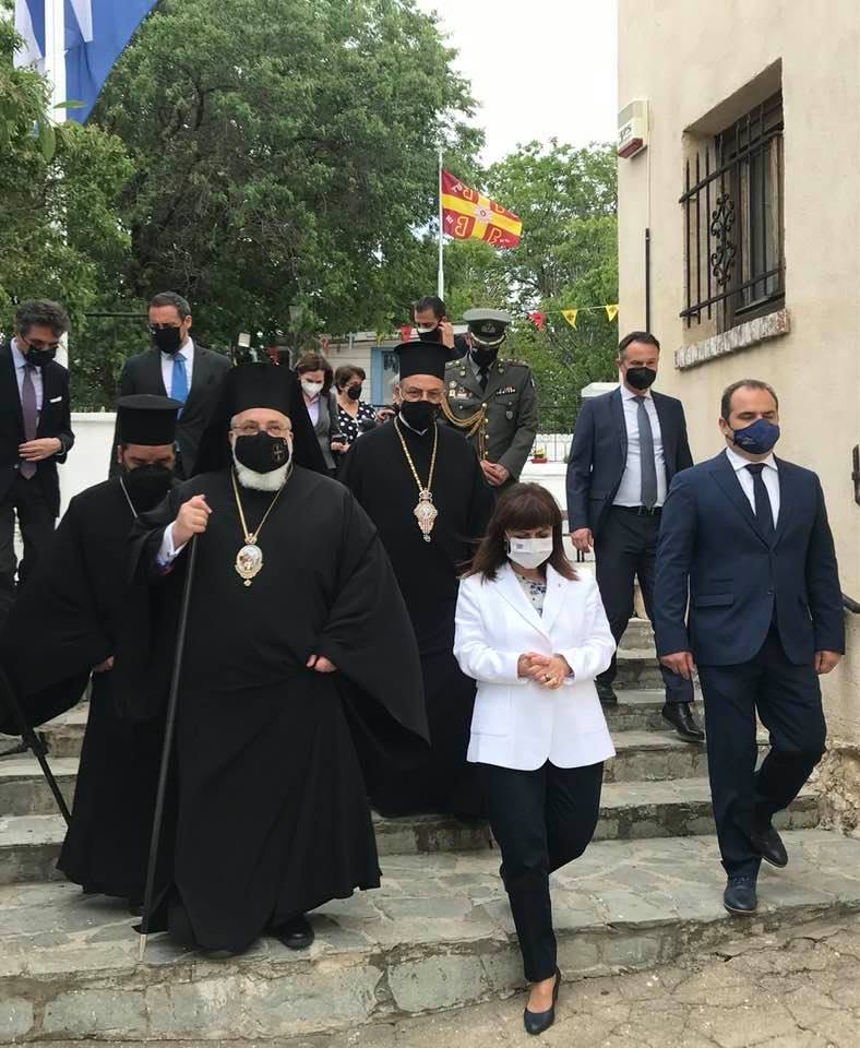 Στον Μητροπολίτη Διδυμοτείχου η Πρόεδρος της Δημοκρατίας