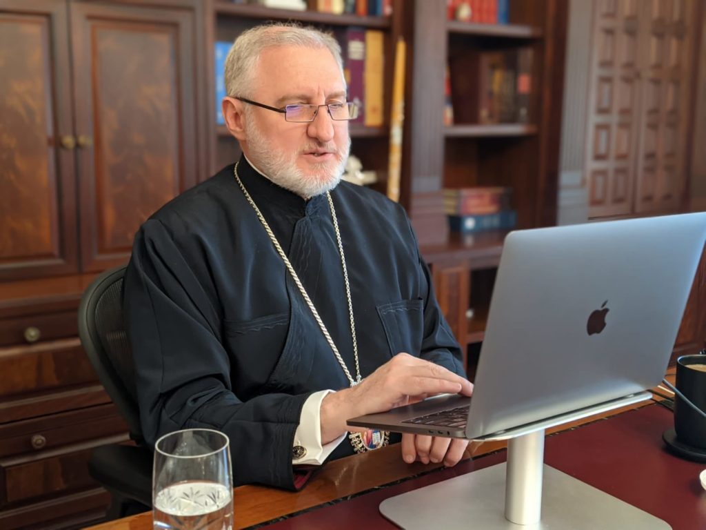 Archbishop of America Elpidophoros: Visit by Ecumenical Patriarch to US in Oct.; inauguration of St. Nicholas Nat’l Shrine at Ground Zero in Nov.