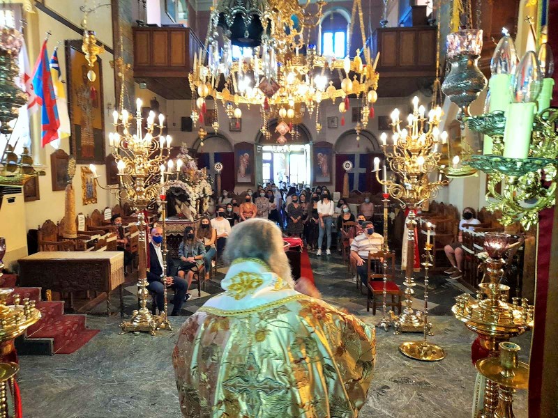 ΛΕΡΟΣ: Μετέλαβαν των Αχράντων Μυστηρίων πριν τις Πανελλαδικές