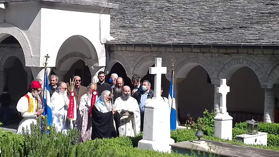 Τρισάγιο για τους ήρωες του Βορειοηπειρωτικού Αγώνα στο Δελβινάκι