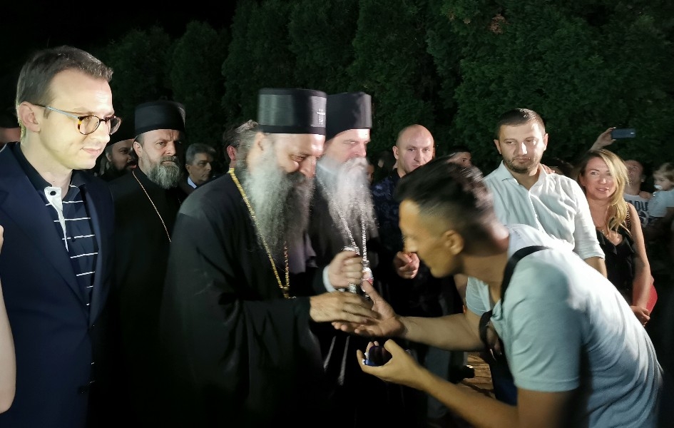 Патријарх Порфирије у Грачаници: Кад смо с Христом слободни смо