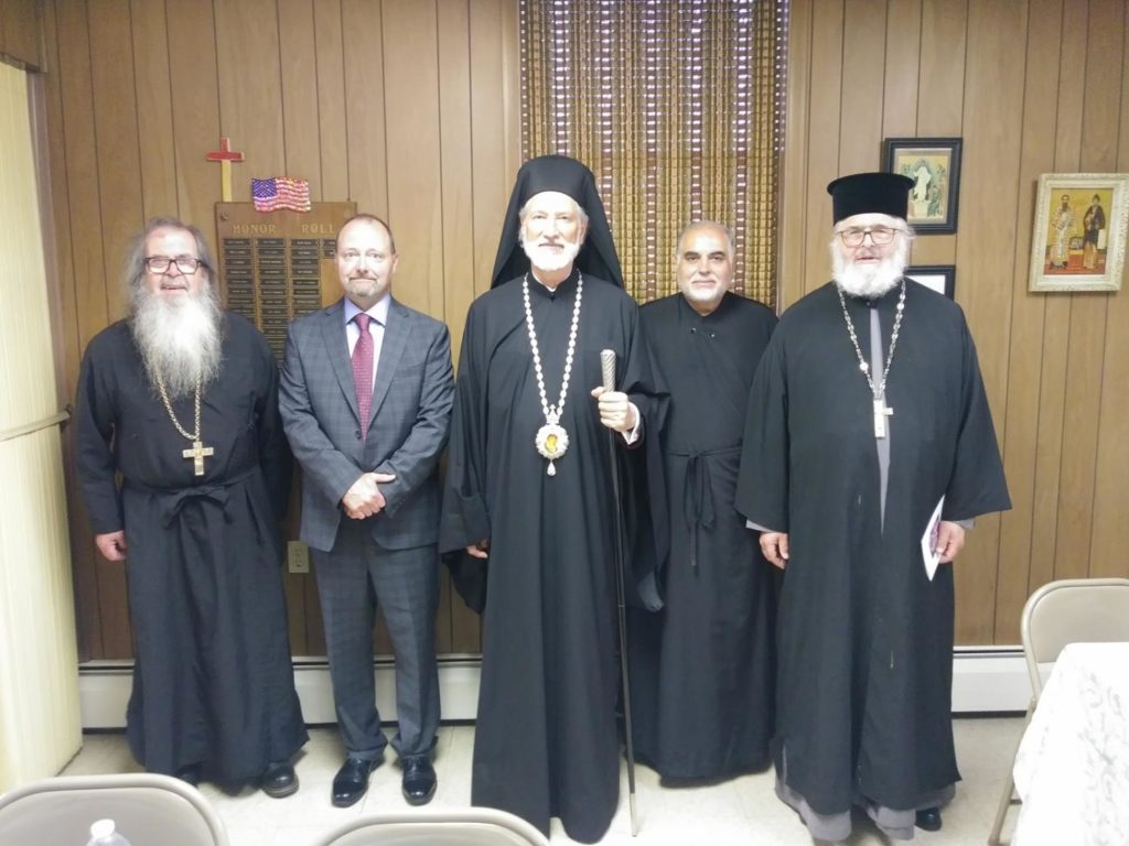 Bishop Irinej Visits Holy Ascension Parish in Youngwood