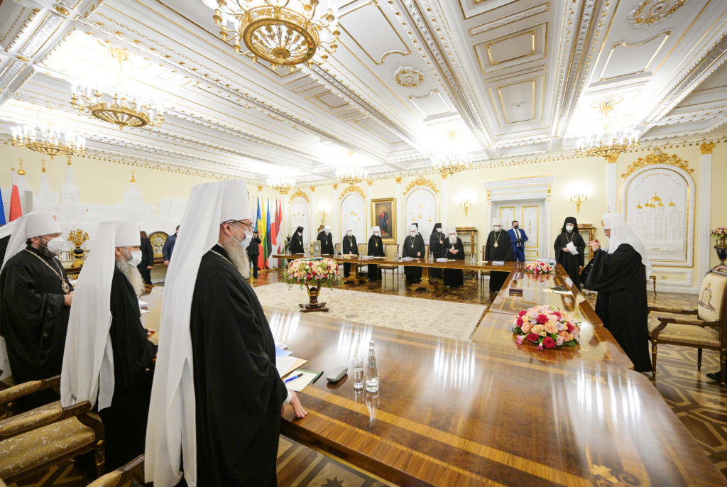 Russian Orthodox Church’s permanent Holy Synod convenes at Monastery of St. Daniel