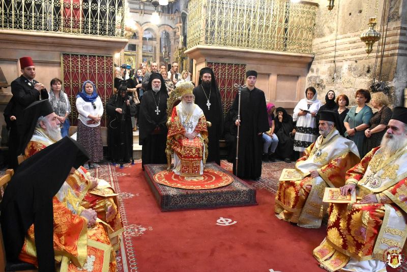 Светa Педесетницa прослављенa у Јерусалимској Патријаршији