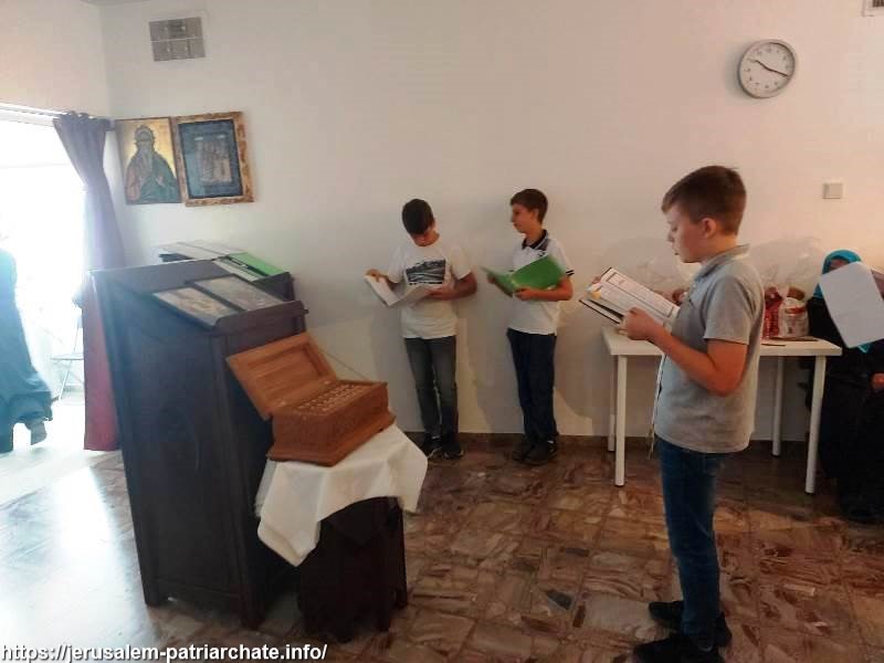 قداس إحتفالي في مدينة بئر السبع