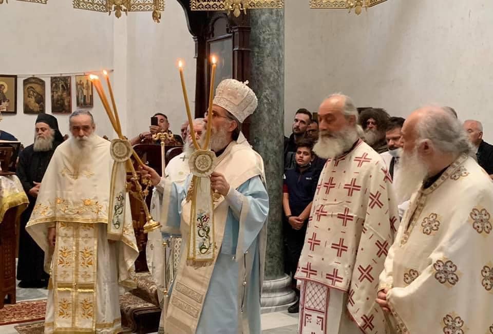 O Επίσκοπος Αρούσης και Κεντρ. Τανζανίας στον Άγιο Διονύσιο εν Ολύμπω