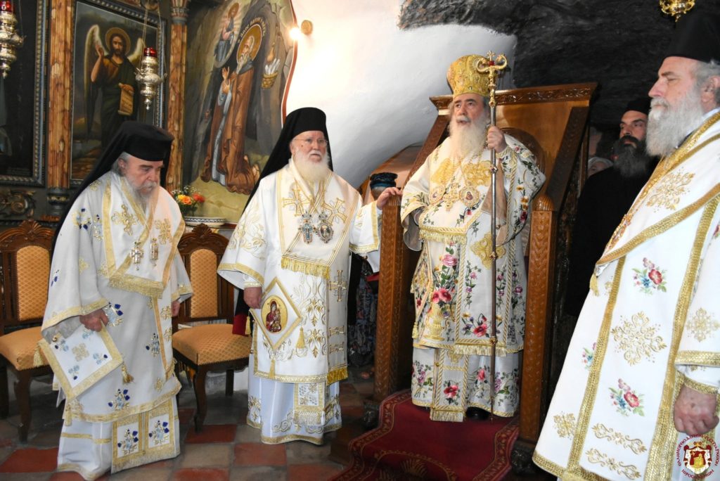 Πανηγύρισε η Ιερά Μονή του Οσίου Ονουφρίου στα Ιεροσόλυμα