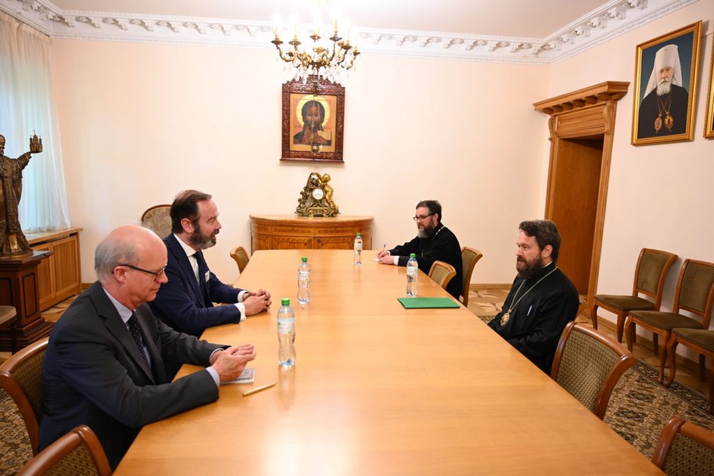 Председатель ОВЦС встретился с послом Королевства Нидерландов в Российской Федерации