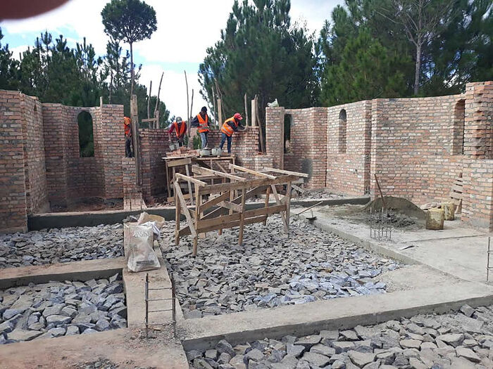 NEW CONVENT UNDER CONSTRUCTION IN MADAGASCAR