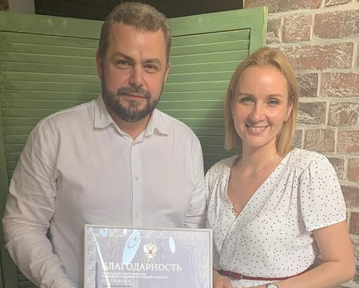 Директор и главный врач церковной больницы получил благодарность Валентины Матвиенко