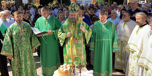 Слава храма Свете Тројице у Земуну