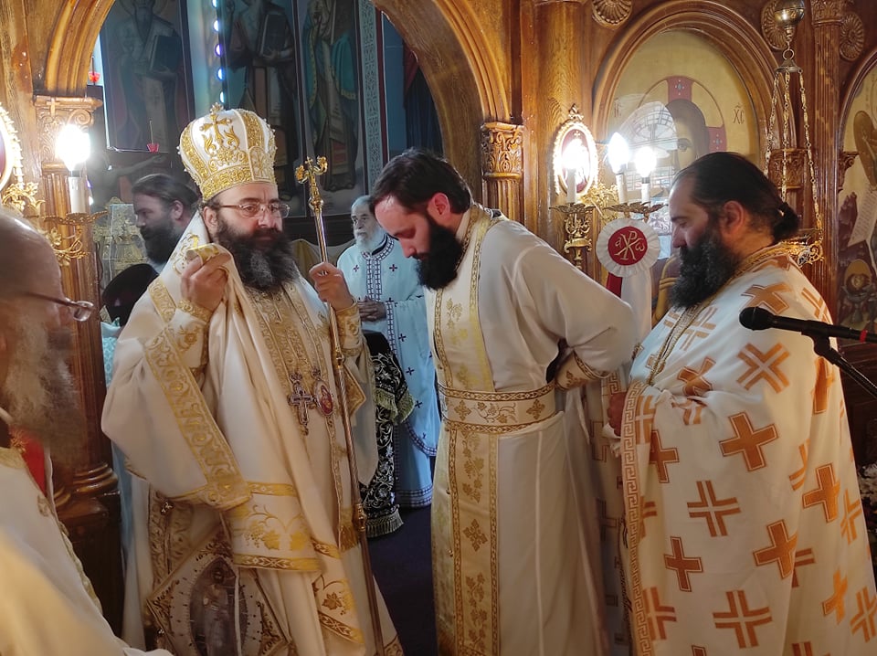 Χειροτονία Πρεσβυτέρου από τον Επίσκοπο Τεγέας