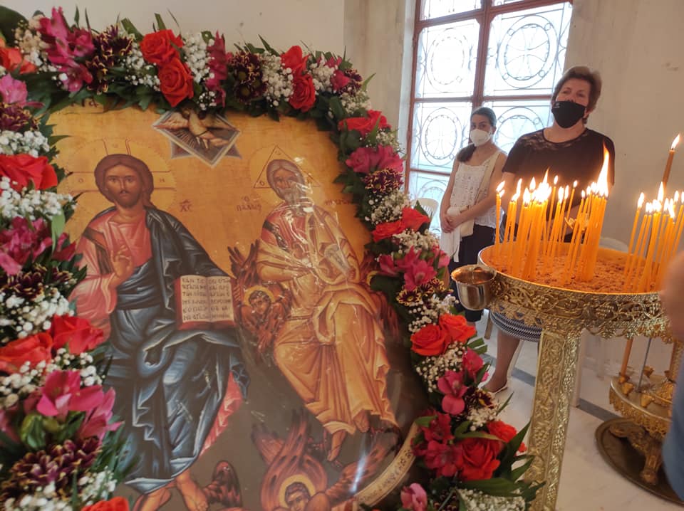 Εσπερινός της Αγίας Τριάδος στην Τρίπολη (ΦΩΤΟ)