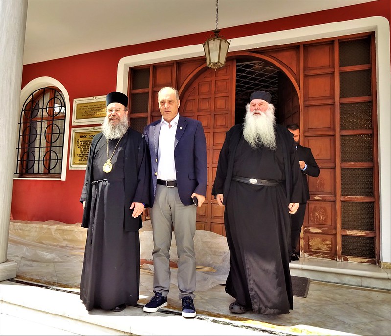 Συνάντηση Μητροπολίτη Ιερισσού με τον Κυριάκο Βελόπουλο