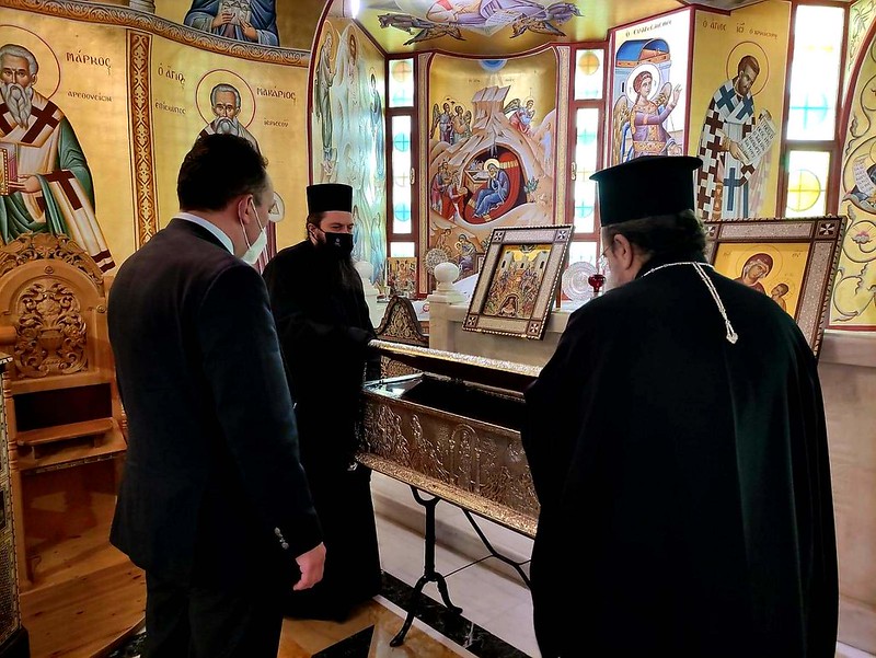 Συνάντηση του Υφυπουργού με τον πνευματικό πατέρα του