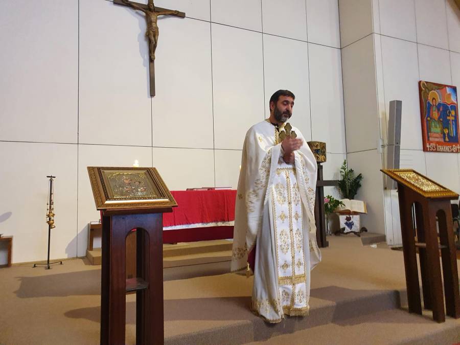 Православна богослужба в Неделя на самарянката в Лозана