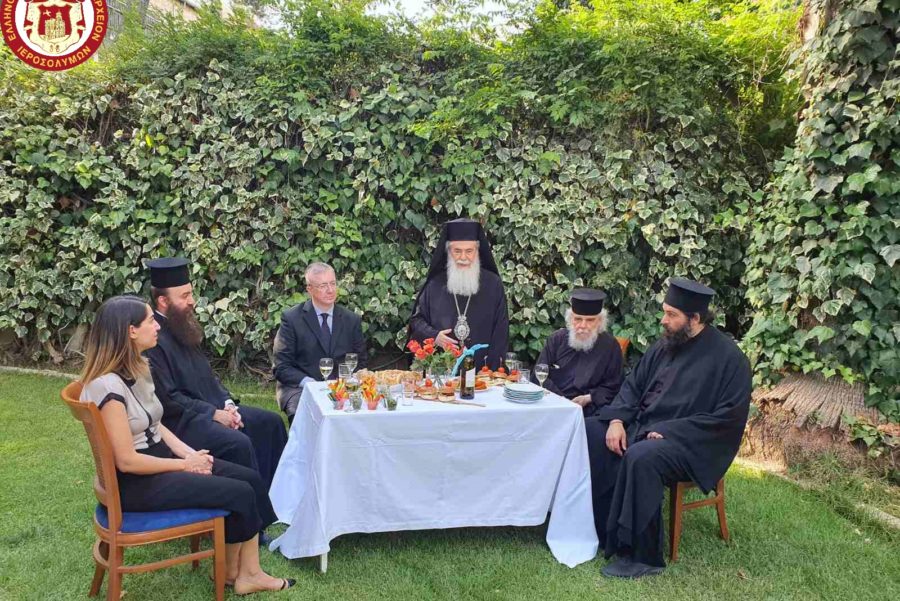 HONORARY RECEPTION FOR THE SCHOOL OF ZION GRADUATES BY THE CONSUL GENERAL OF GREECE IN JERUSALEM