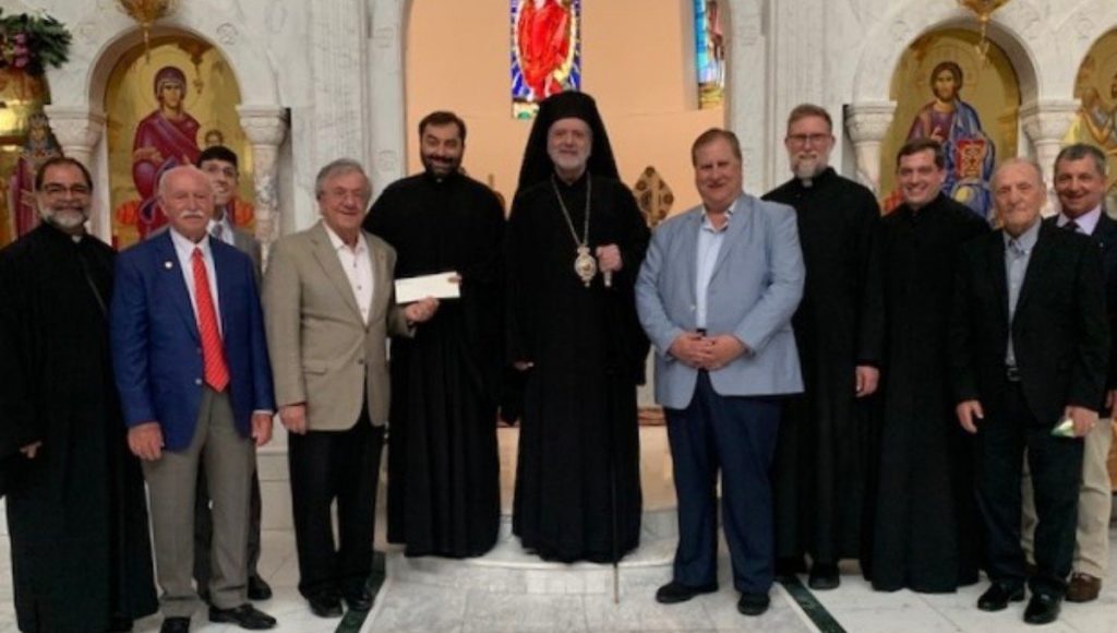 AHEPA OMEGA 371 Feast Day Gifts for Area Parishes