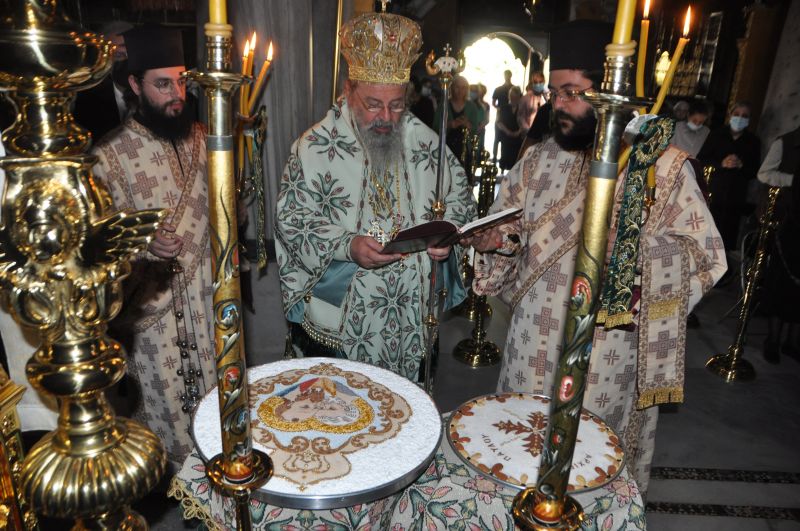 Τα Ονομαστήρια του Μητροπολίτη Δράμας στην Ιερά Μονή Εικοσιφοινίσσης