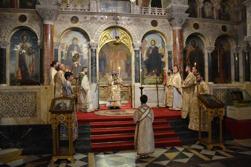 Празнична св. Литургия по повод празника Петдесетница в Патриаршеската катедрала “Св. Александър Невски”