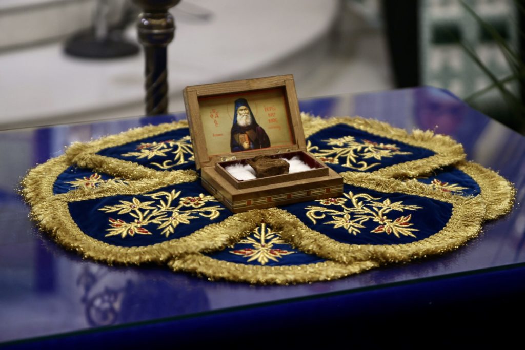 Υποδέχτηκαν τα Ιερά Λείψανα του Αγίου Ιερωνύμου στην  Καλαμαριά