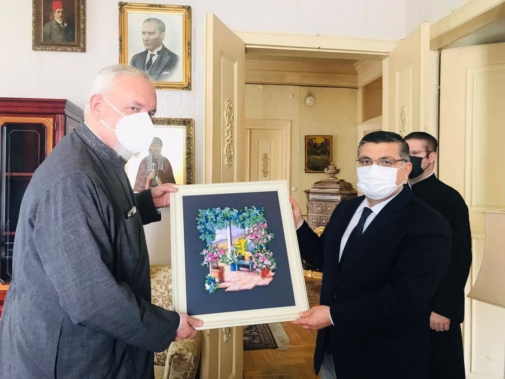 O Έπαρχος Kadikou στον Μητροπολίτης Γέρων Χαλκηδόνος