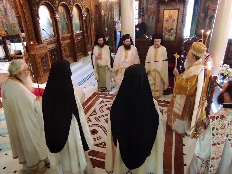 Μνήμη Αγίων Ονουφρίου και Πέτρου στον Άγιο Δημήτριο Χαλκίδος