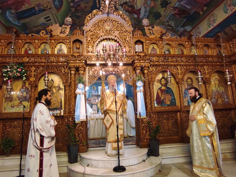 Η μνήμη των Πρωτοκορυφαίων Αποστόλων στη Χαλκίδα