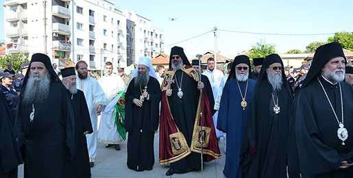 Епископ Исихије свечано устоличен у трон Епархије ваљевске