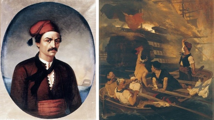 On This Day in 1822: Konstantinos Kanaris torches the Turkish flagship