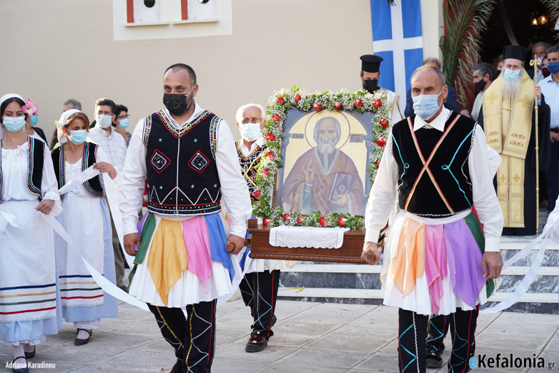 Ληξούρι: Λιτανεία και προσκύνημα στο κελί του Αγίου Παναγή Μπασιά