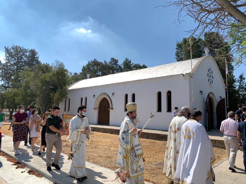 Πανηγύρισε το Εκκλησάκι εντός του Πανεπιστημίου Κύπρου