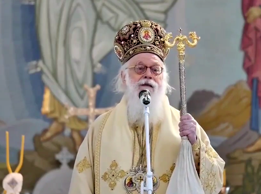 Archbishop of Albania Anastasios: ‘we have a host of millions of saints who support, inspire us