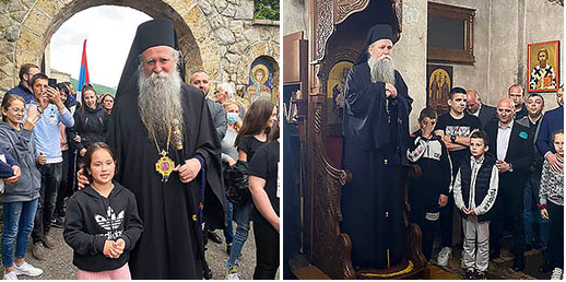 Изабрани митрополит Јоаникије свечано дочекан у Беранама