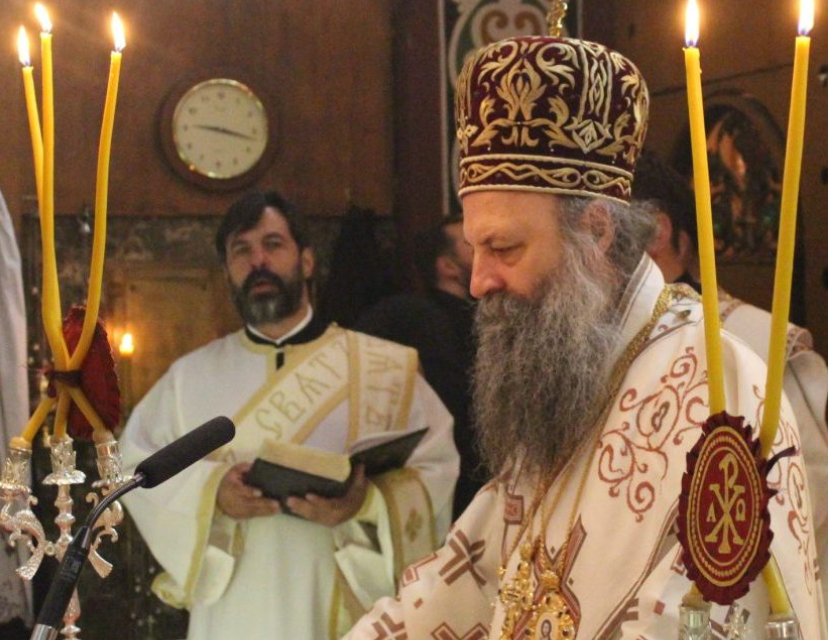 Patriarch of Serbia con-celebrates Divine Liturgy at Church of the Transfiguration in Zagreb
