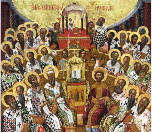 E DIELA E ETËRVE TË SHENJTË TË SINODIT TË PARË EKUMENIK