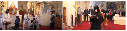 Архијерејска Литургија у манастиру Милешеви