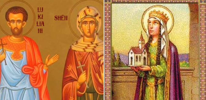 Dëshmorët Lukiliani, Pavla e 4 fëmijët