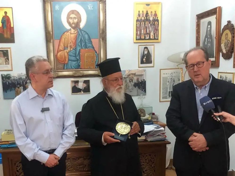 Στον Μητροπολίτη Μαντινείας ο Περιφερειάρχης Πελοποννήσου