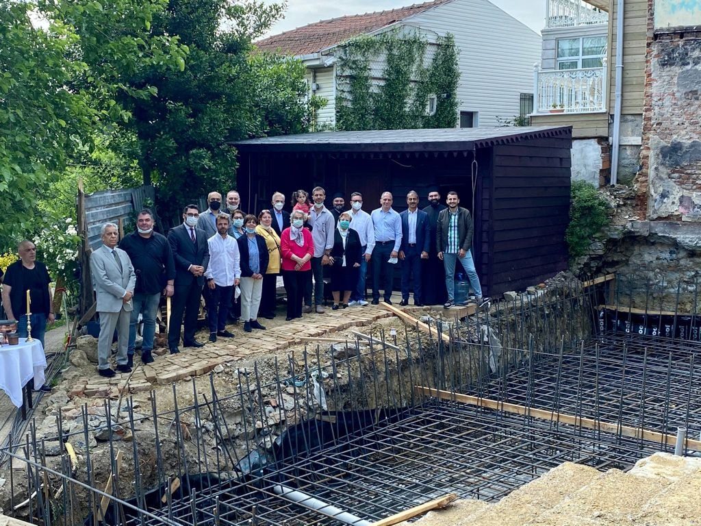 Εγκαίνια θεμελίωσης νέων κατοικιών της Κοινότητας Νεοχωρίου